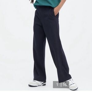 Uniqlo Brushed Jersey Navy Pants